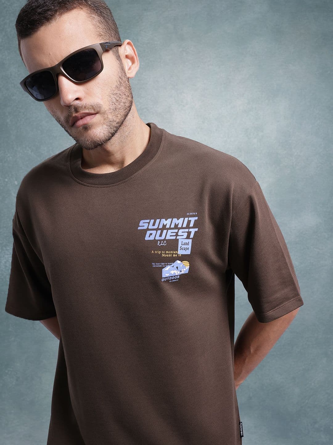 The Roadster Lifestyle Co. Typography Printed T-shirt - view 1