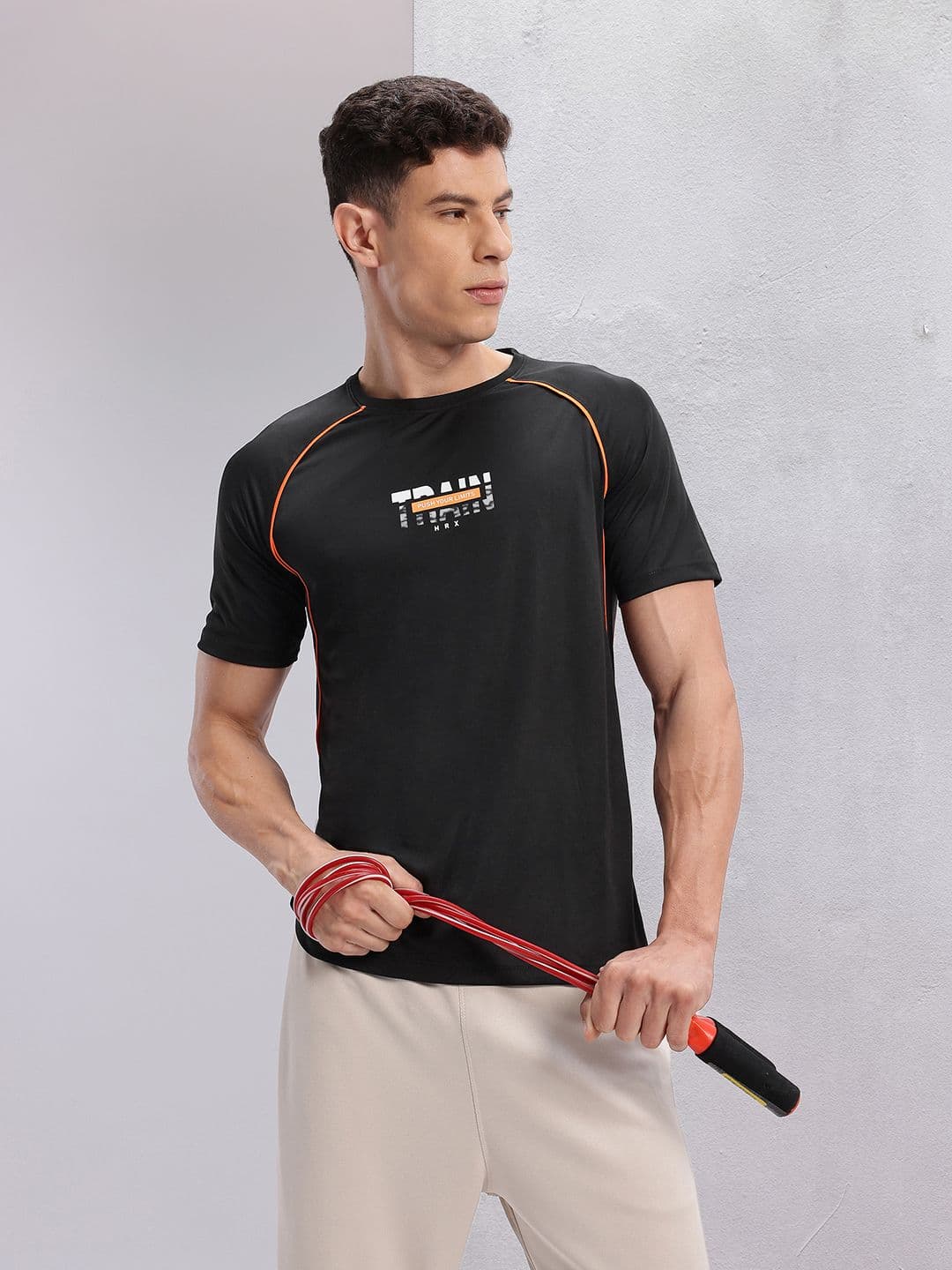 HRX by Hrithik Roshan Men Rapid-Dry Training T-shirt - view 1