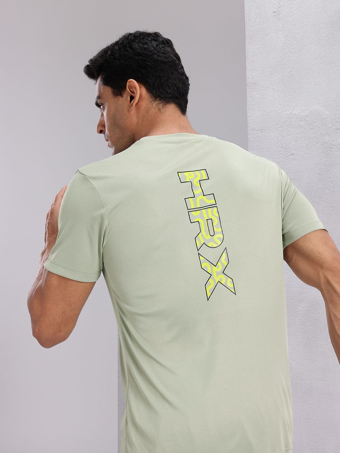 HRX by Hrithik Roshan Printed Rapid-Dry Running T-shirt - view 1
