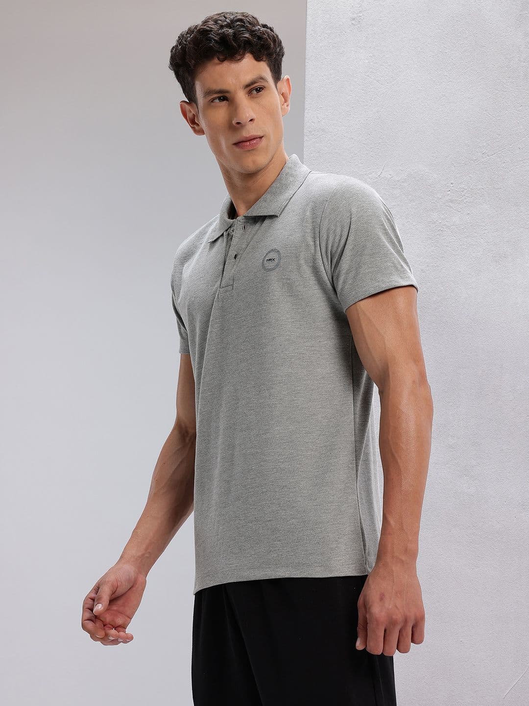 HRX by Hrithik Roshan Men Polo Collar Running T-shirt - view 1