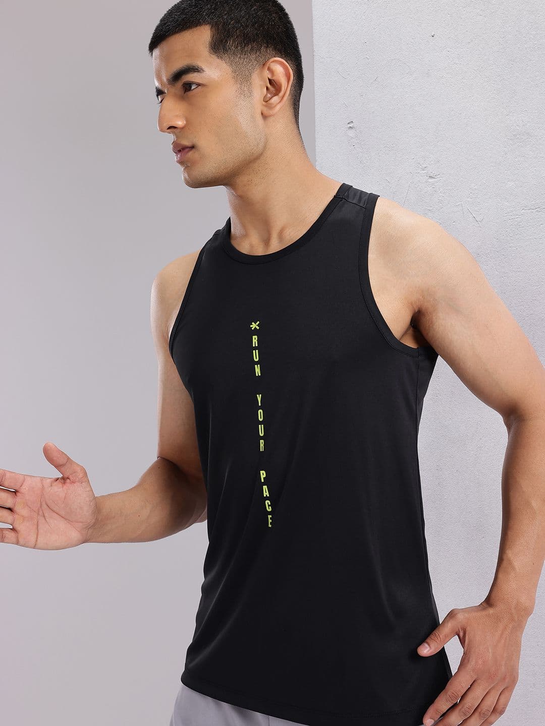 HRX by Hrithik Roshan Printed Rapid-Dry Running T-shirt - view 1