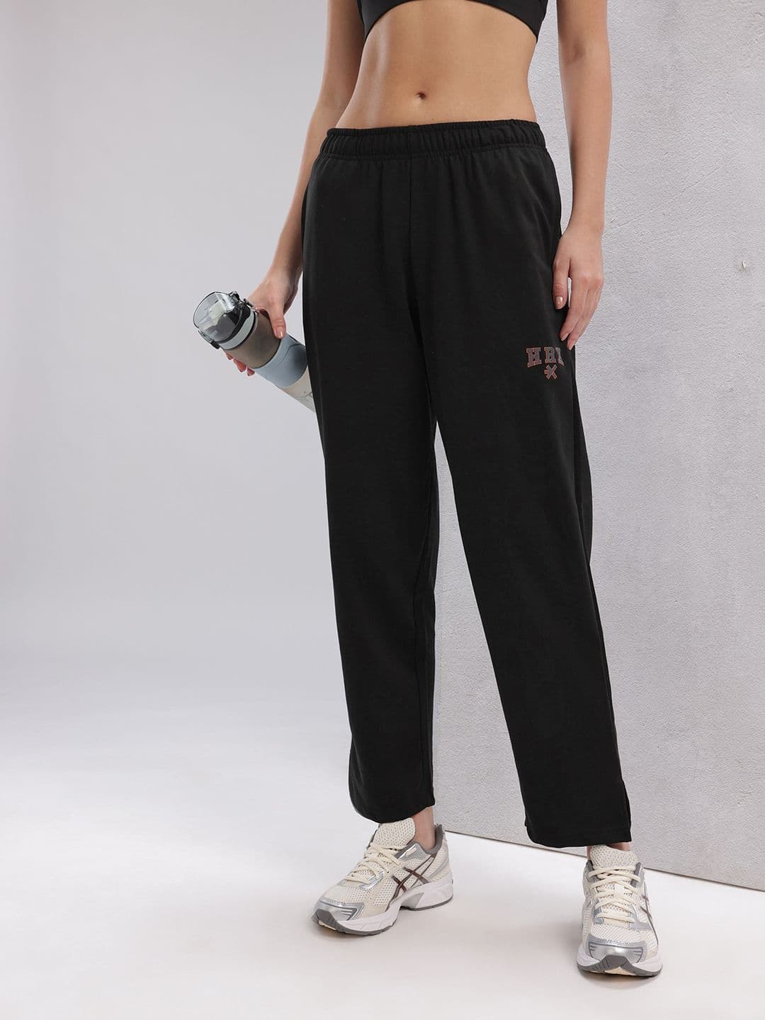 HRX by Hrithik Roshan Women Brand Logo Detail Training Track Pants - view 1