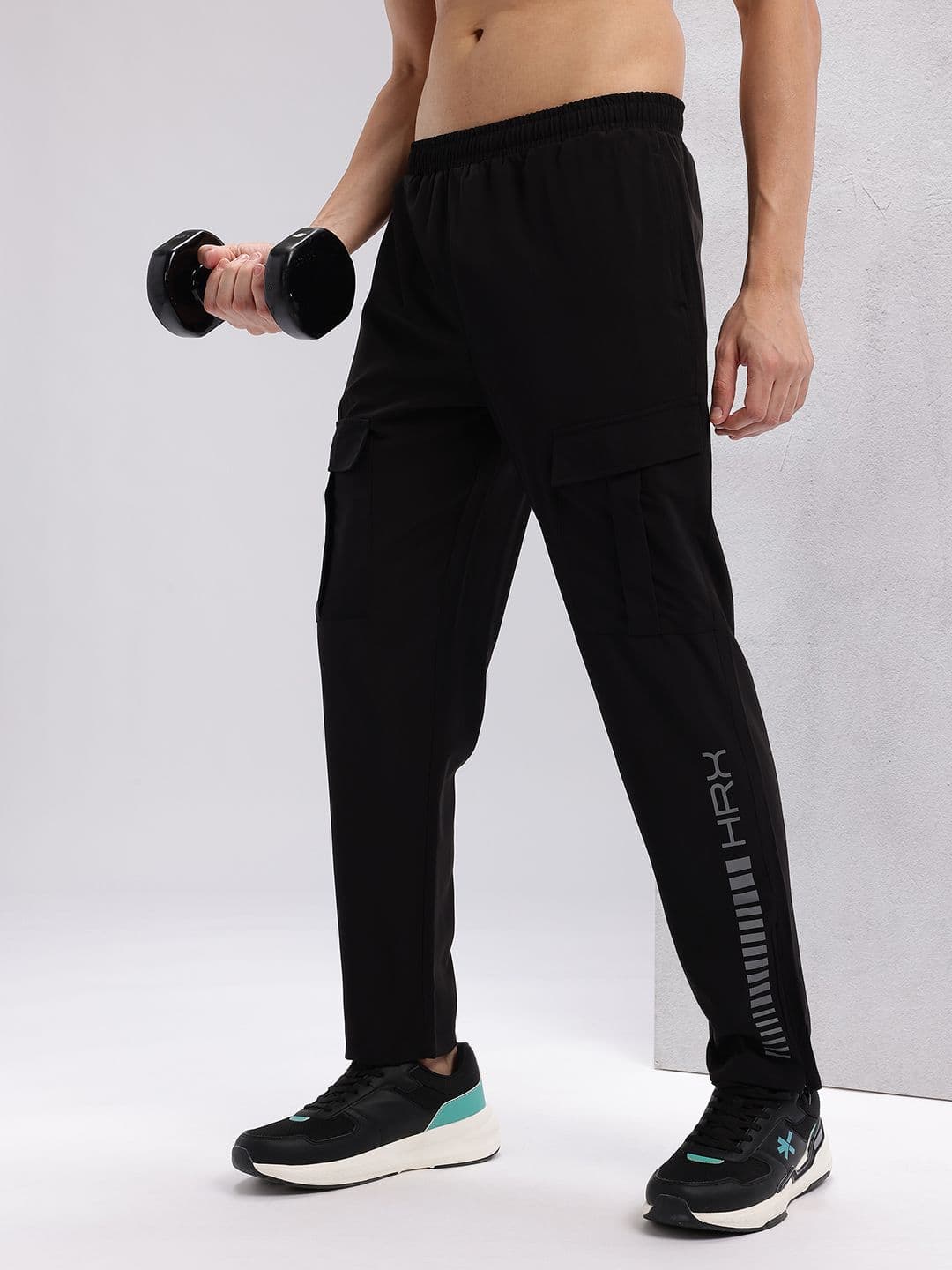 HRX by Hrithik Roshan Men Rapid-Dry Training Cargos - view 1