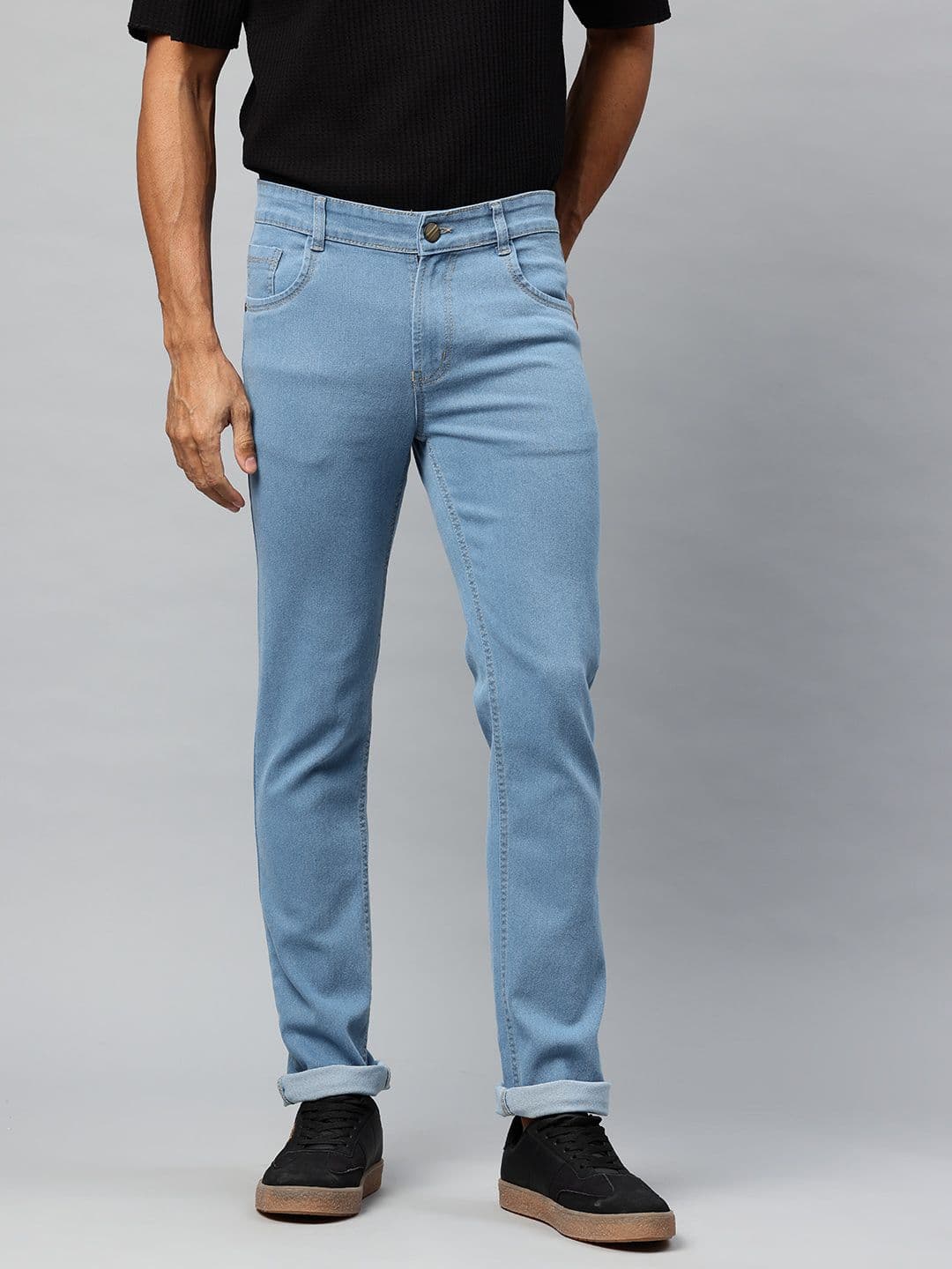 ADBUCKS Men Stretchable Regular Fit Jeans - view 1