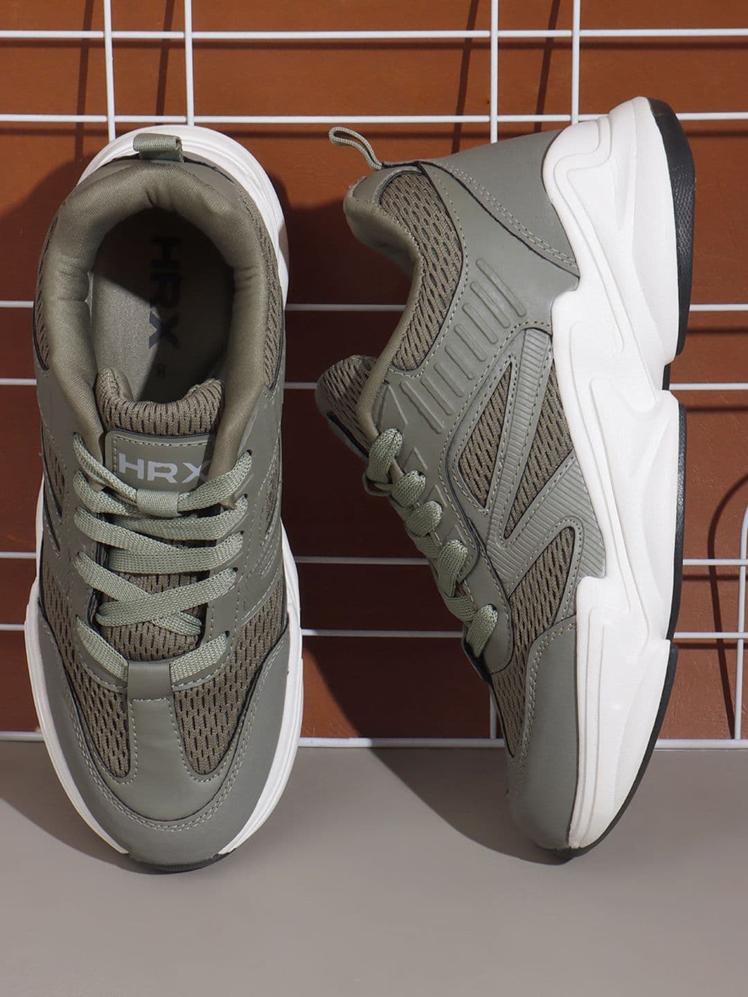 HRX by Hrithik Roshan Men Woven Design Casual Sneakers - view 1