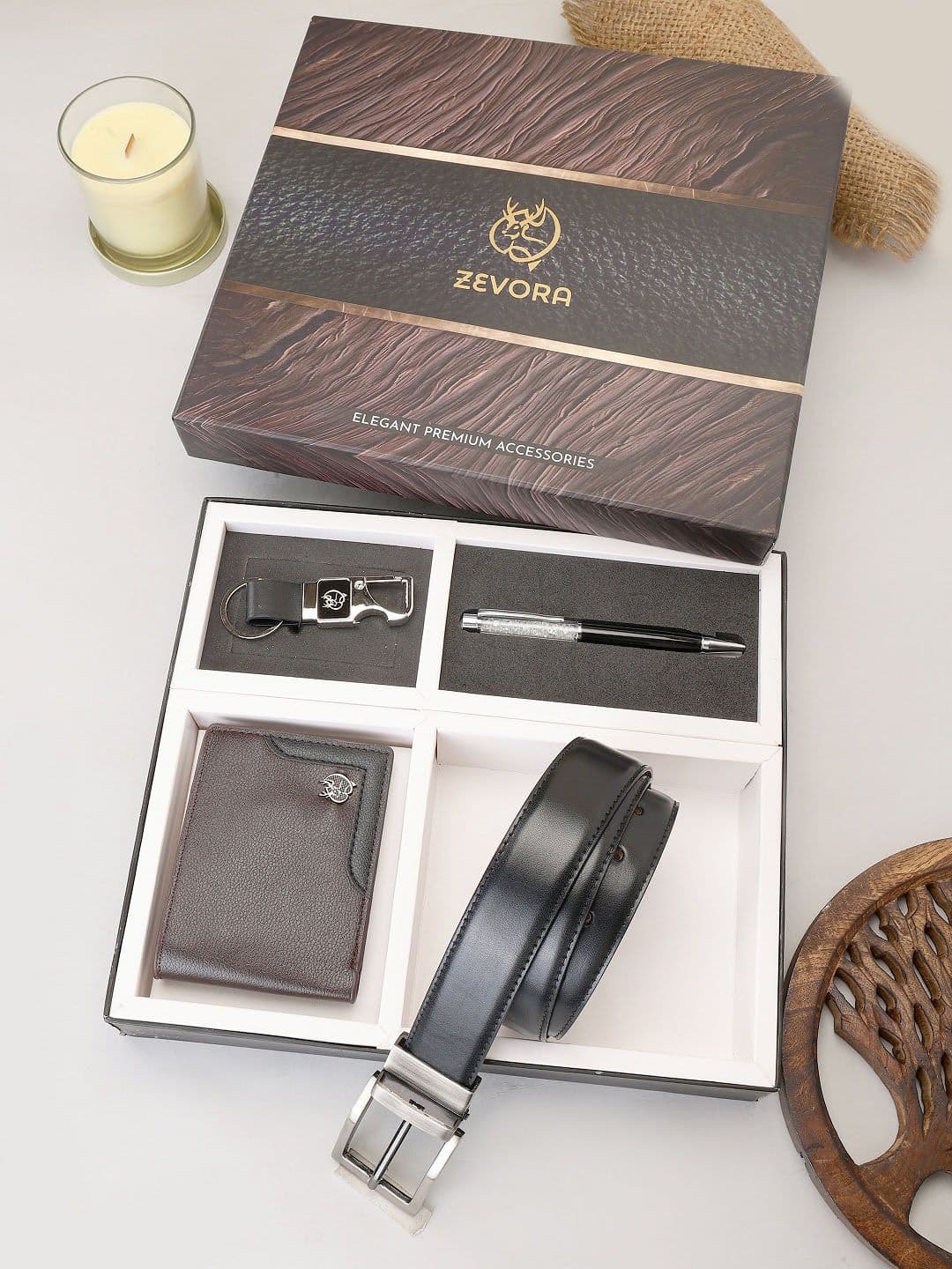 ZEVORA Men Accessory Gift Set of - view 1