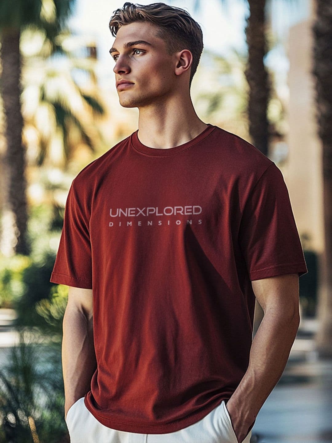 NOBERO Men Typography Printed T-shirt - view 1