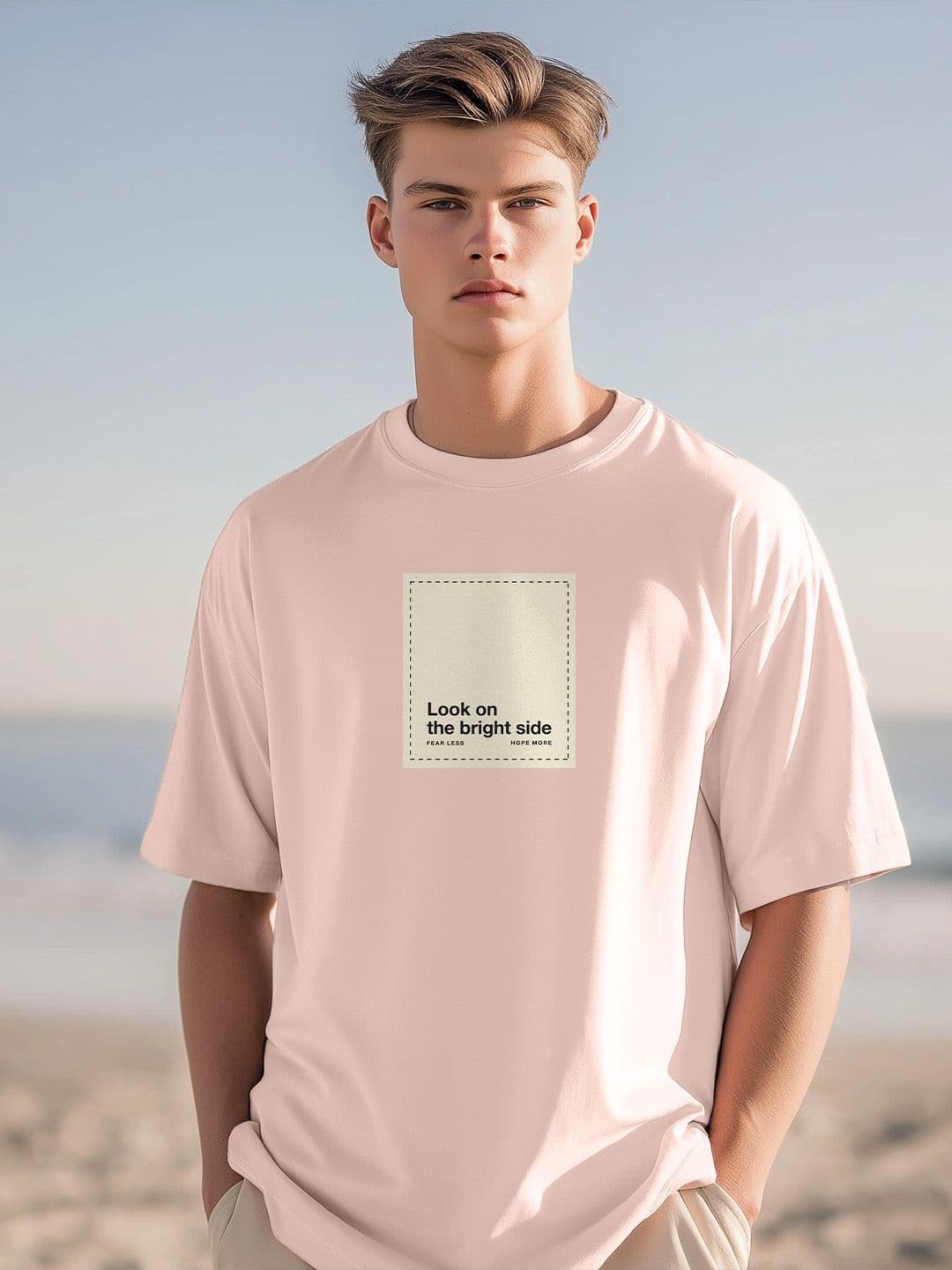 NOBERO Men Oversized Graphic Printed T-shirt - view 1
