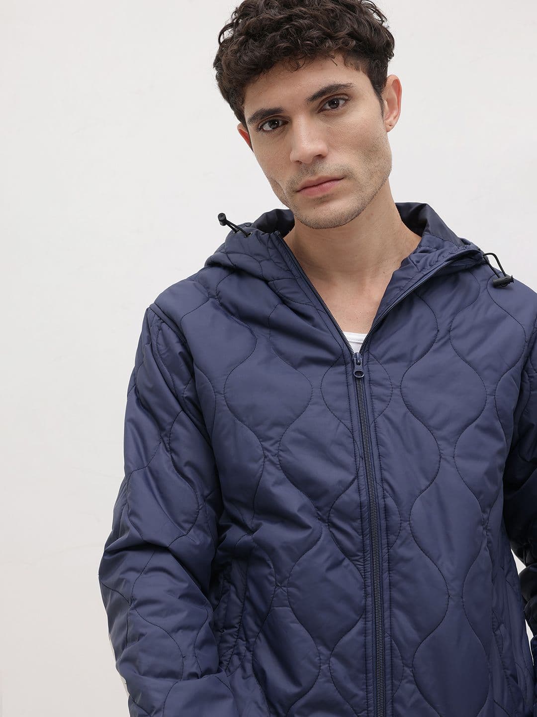 The Roadster Life Co. Hooded Quilted Jacket - view 1