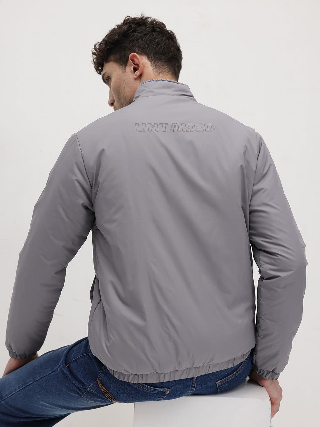 The Roadster Life Co. Mock Collar Padded Jacket - view 1