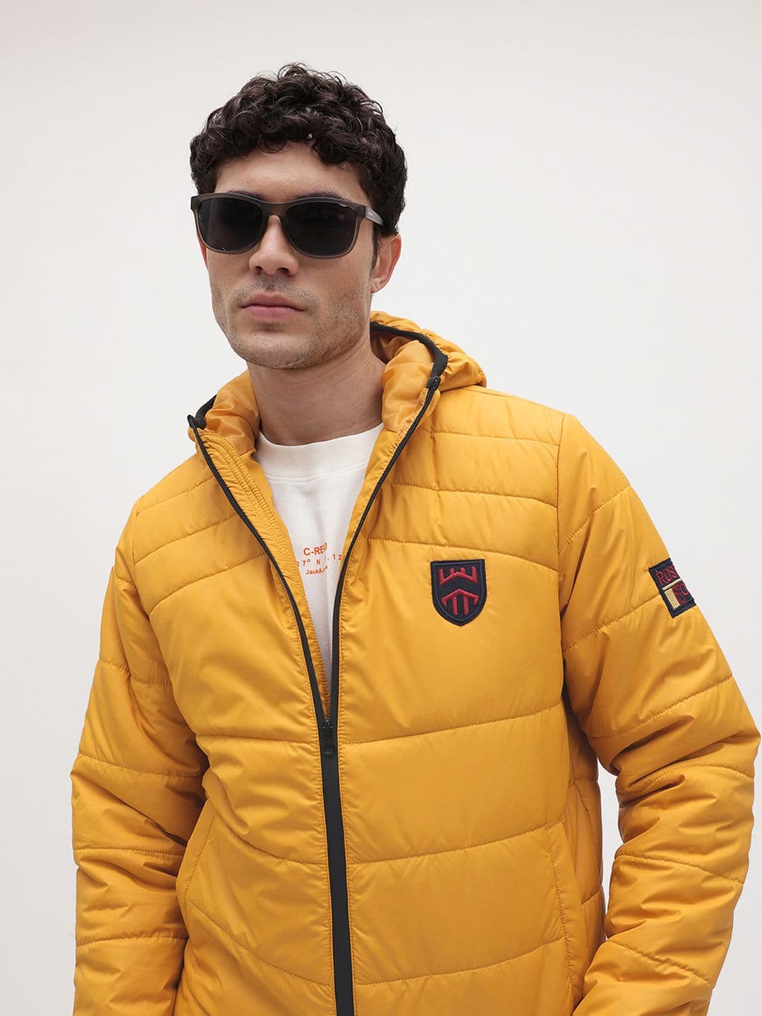 The Roadster Life Co. Solid Padded Hooded Jacket - view 1