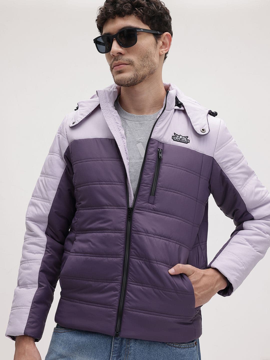 Roadster Men Colourblocked No Padded Jacket - view 1