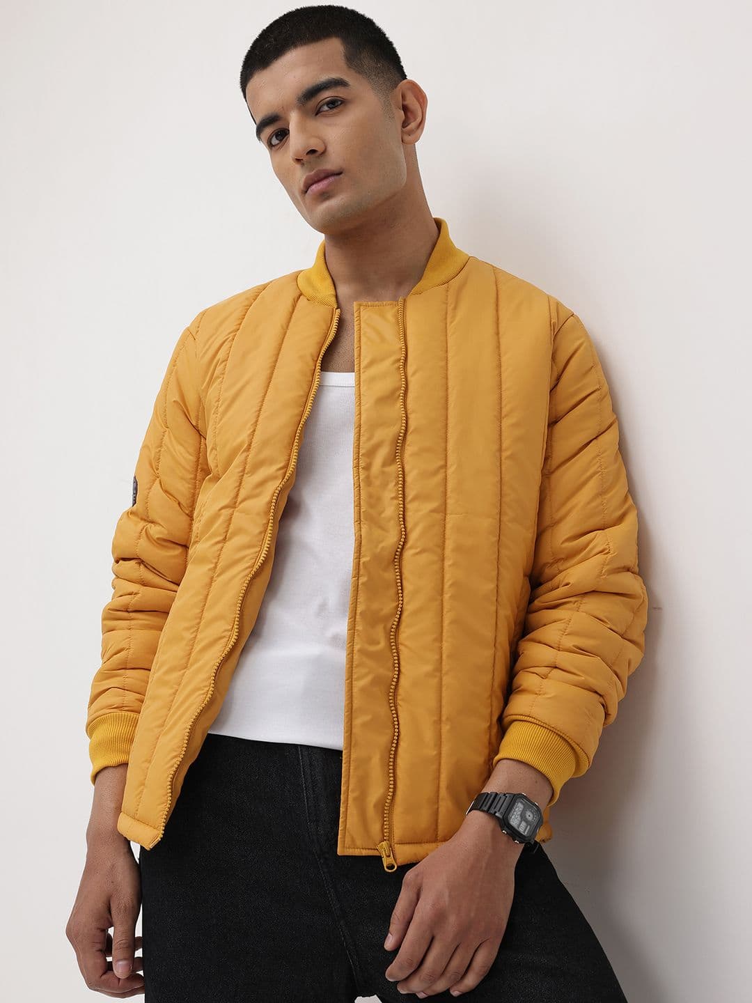 The Roadster Life Co. Mock Collar Padded Jacket - view 1