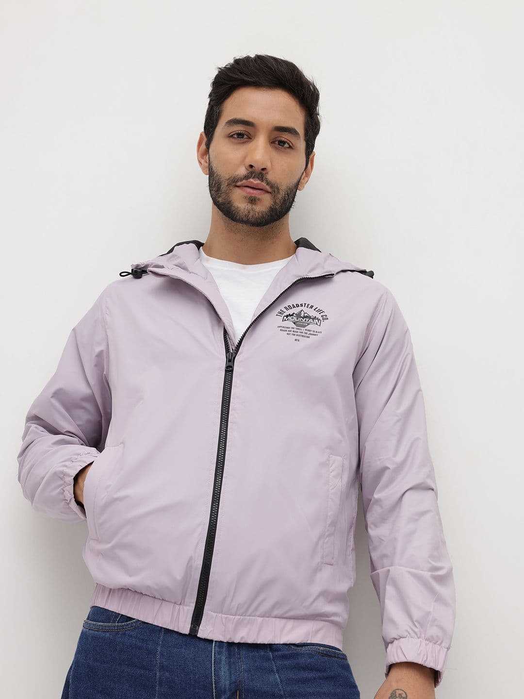 The Roadster Life Co. Hooded Bomber Jacket - view 1