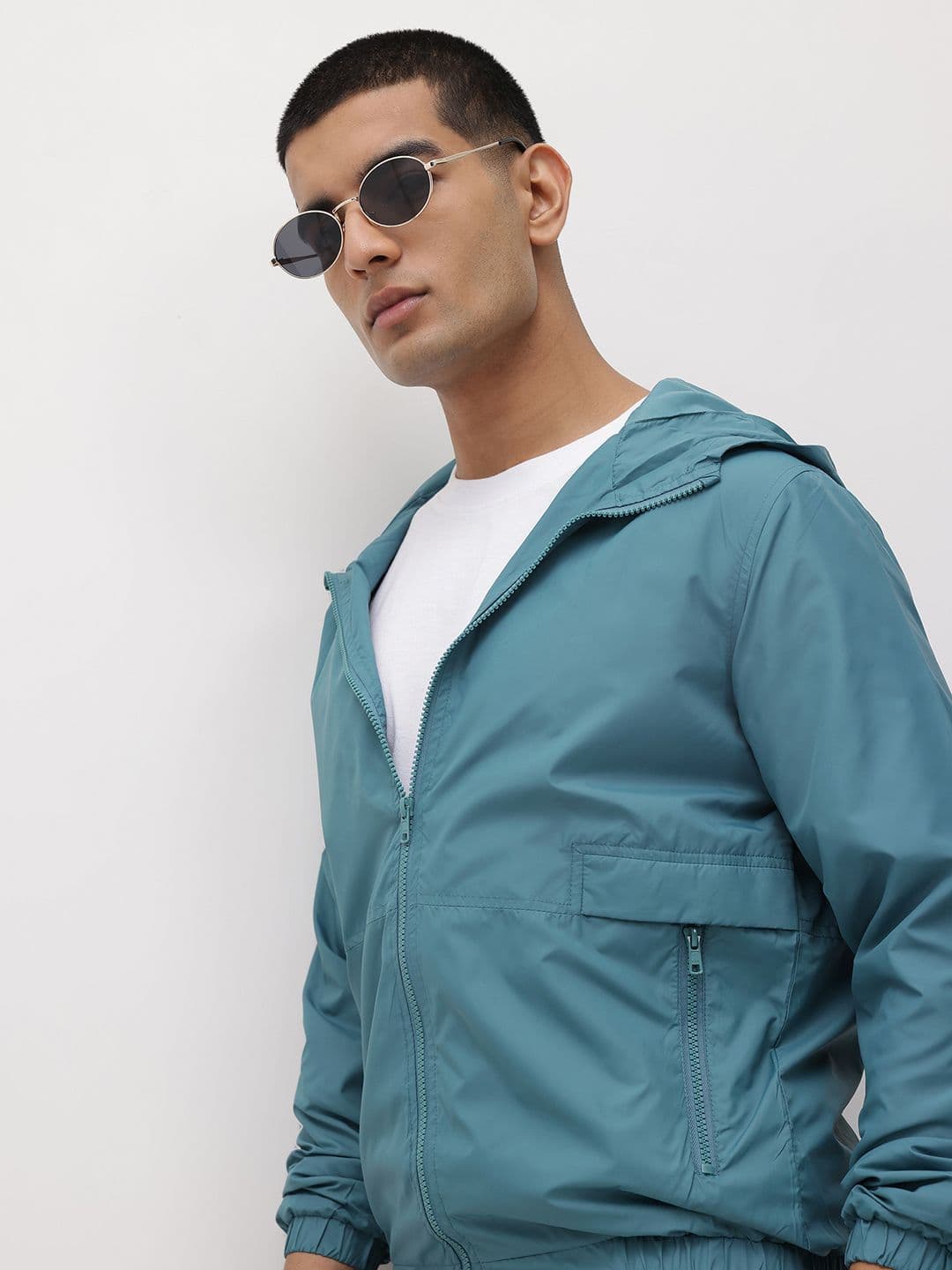 The Roadster Life Co. Hooded Bomber Jacket - view 1