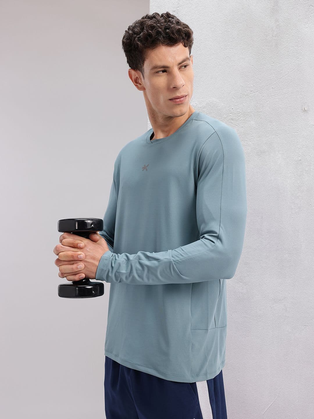 HRX by Hrithik Roshan Round-Neck Training T-shirt with Reflective Elements - view 1