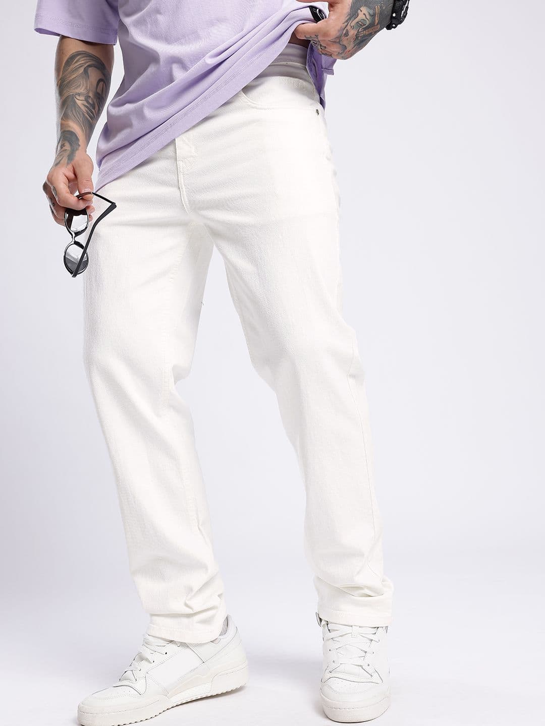 glitchez Men Stretchable Straight Jeans - view 1