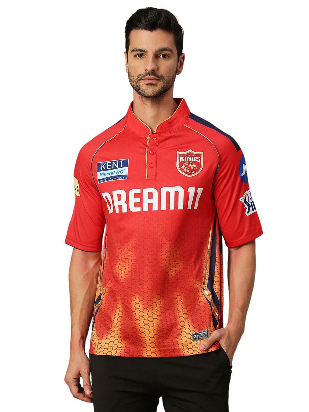 FanCode Shop Official Punjab Kings Fan Regular Fit Jersey - view 1