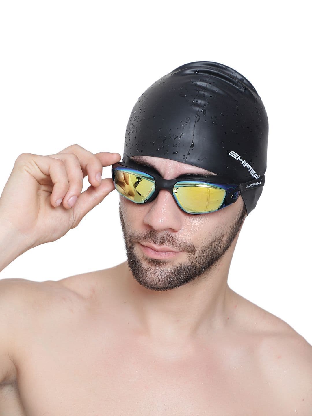 ARROWMAX Electroplated Mirror Anti-Fog Swimming Goggles - view 1