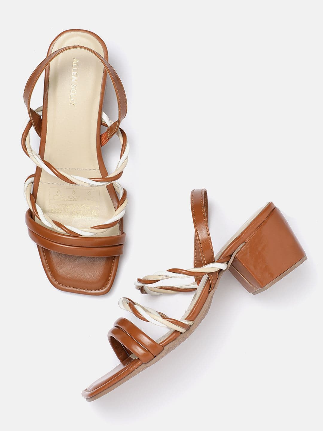 Allen Solly Twisted Design Block Heels - view 1