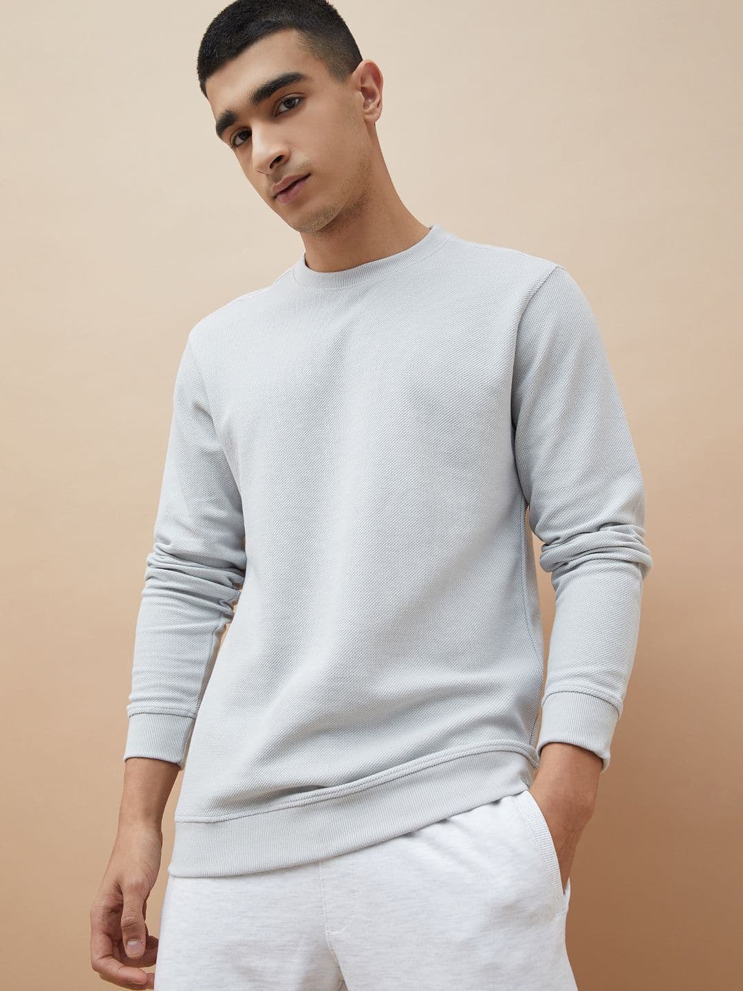 Fame Forever by Lifestyle Men Round Neck Cotton Sweatshirt - view 1