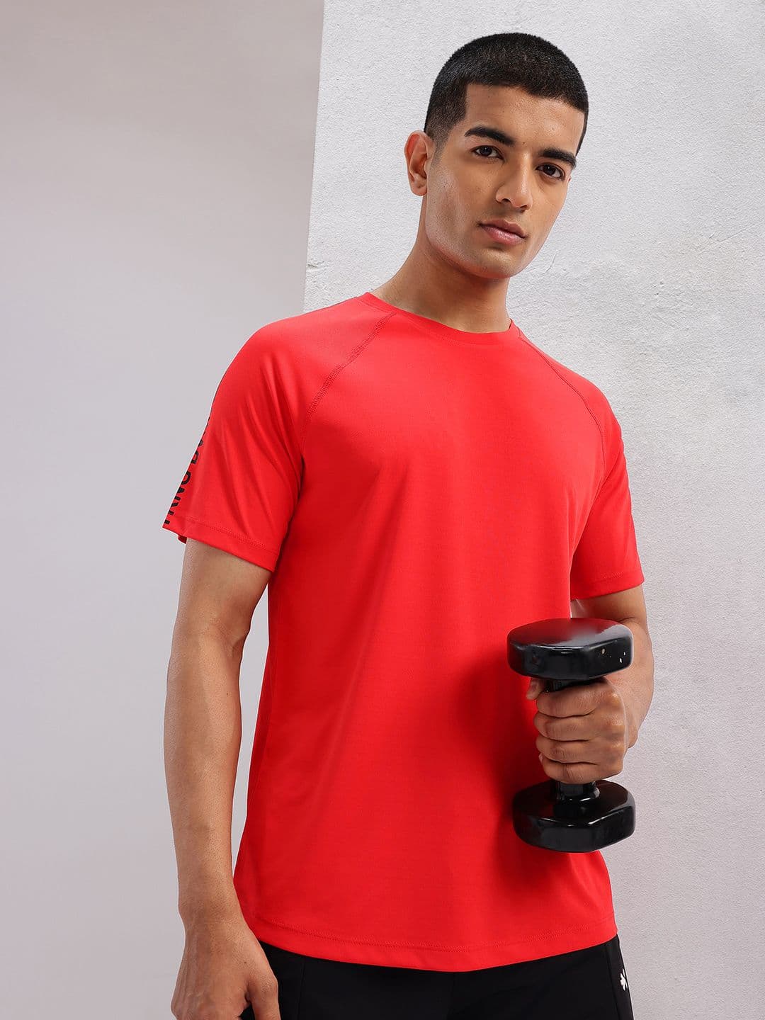 HRX by Hrithik Roshan Raglan Sleeves Rapid-Dry Training T-shirt - view 1