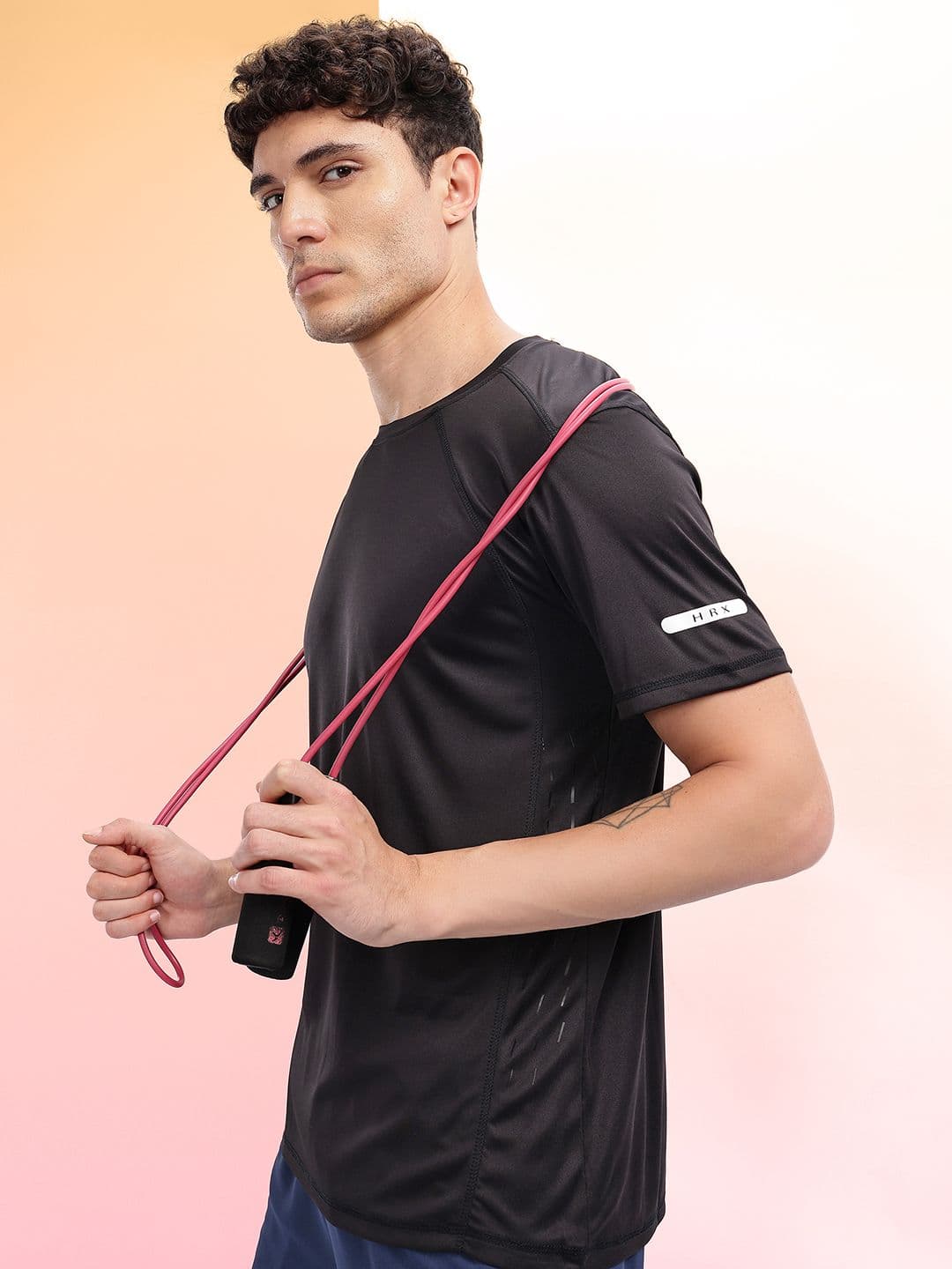 HRX by Hrithik Roshan Rapid-Dry Training T-shirt - view 1