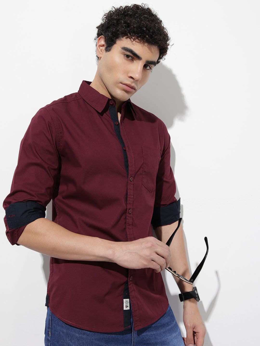 The Roadster Life Co. Pure Cotton Casual Shirt - view 1