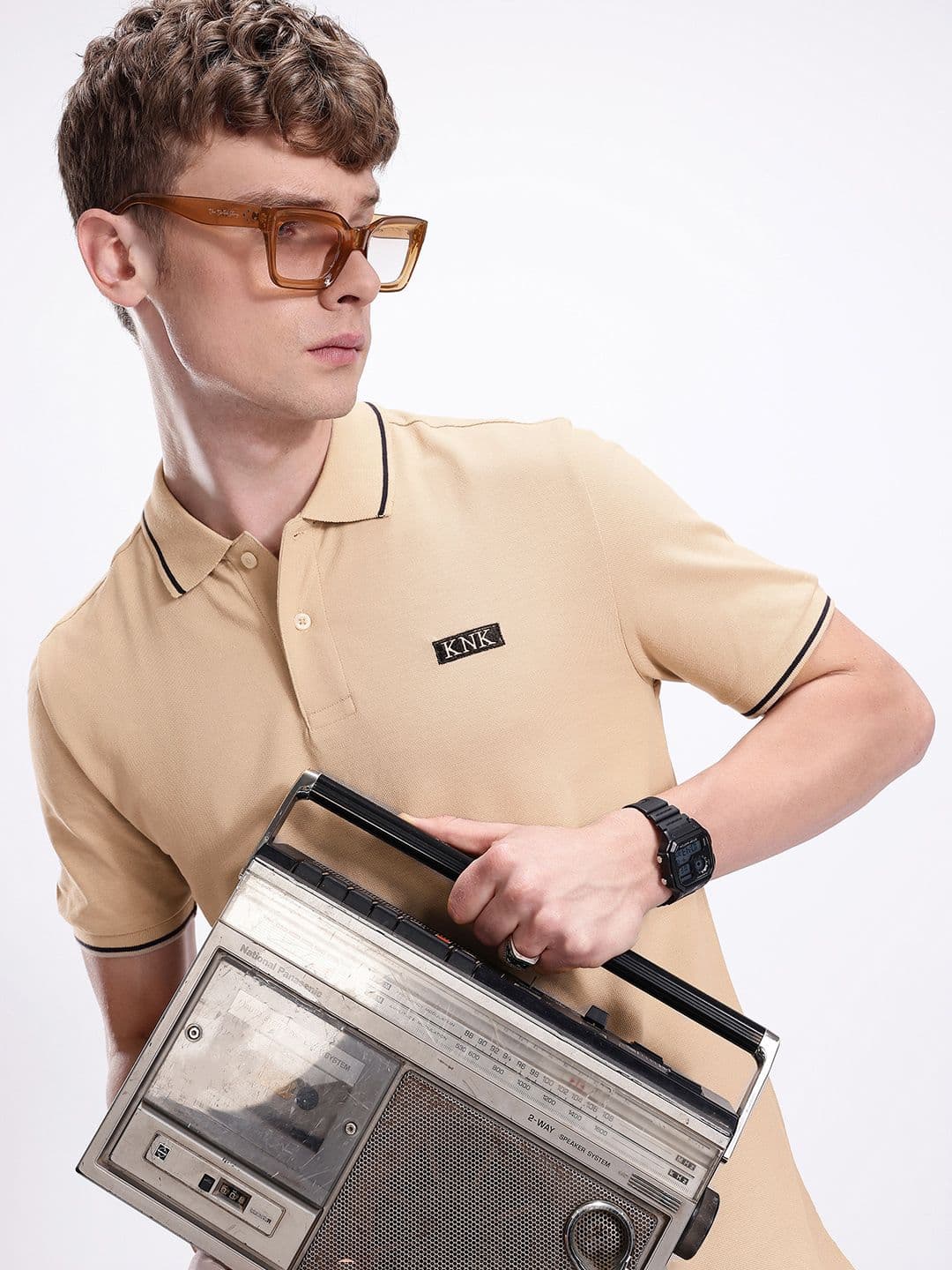 Kook N Keech Polo Collar T-shirt - view 1