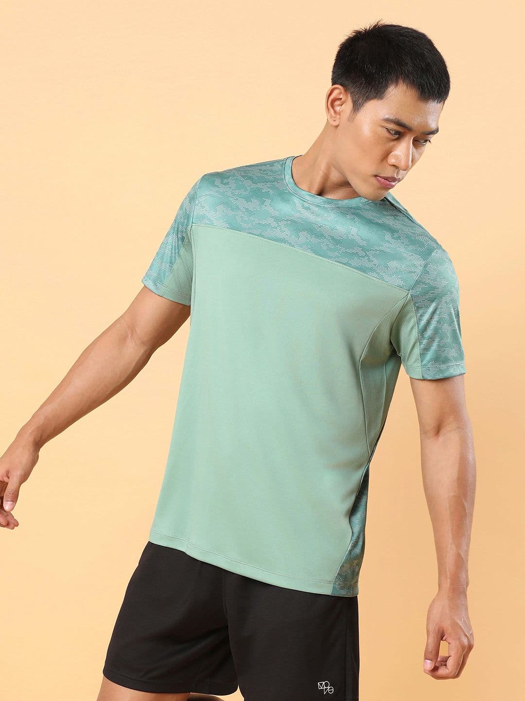 CULT Men Green Advance Play Active T-shirt - view 1