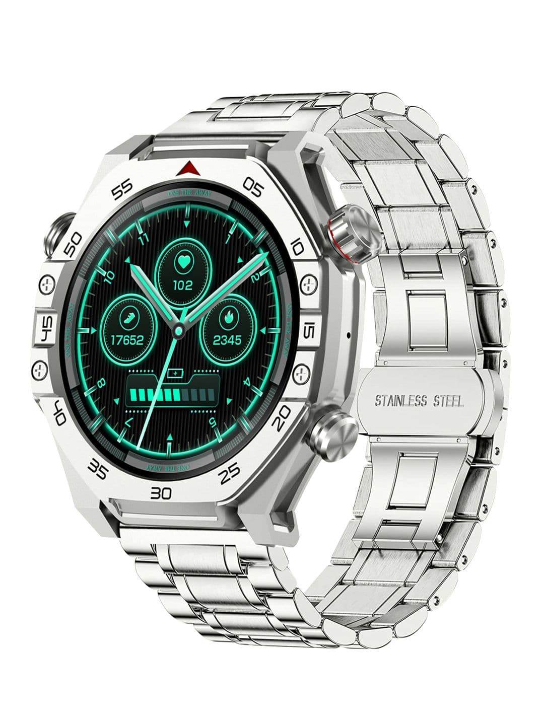Timex Smart NexGen 1.43"(3.6cm) AMOLED Display & BT Calling Smartwatch TWTXW701T - view 1