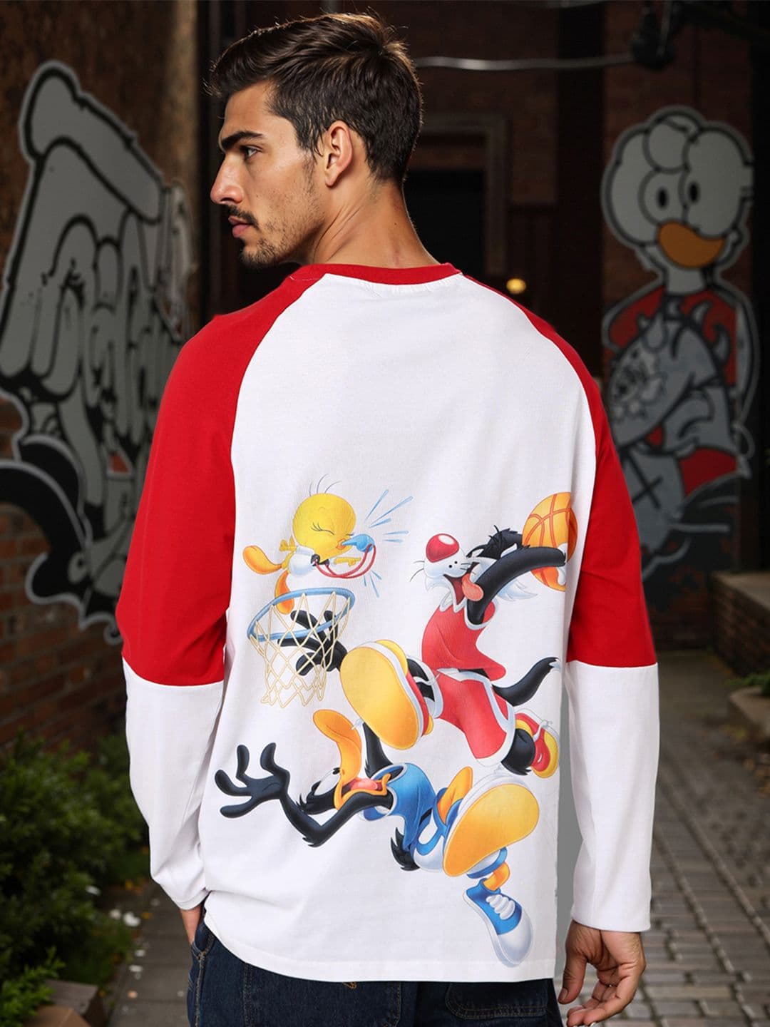 The Indian Garage Co Men Printed Applique T-shirt - view 1