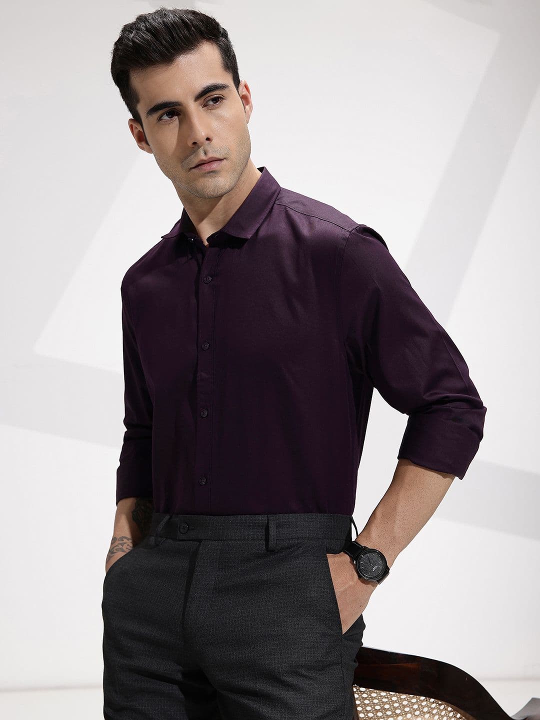 INVICTUS Men Pure Cotton Formal Shirt - view 1