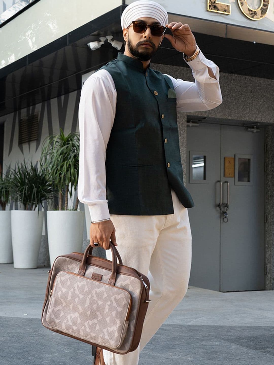 KISAH Dyed Nehru Jackets - view 1