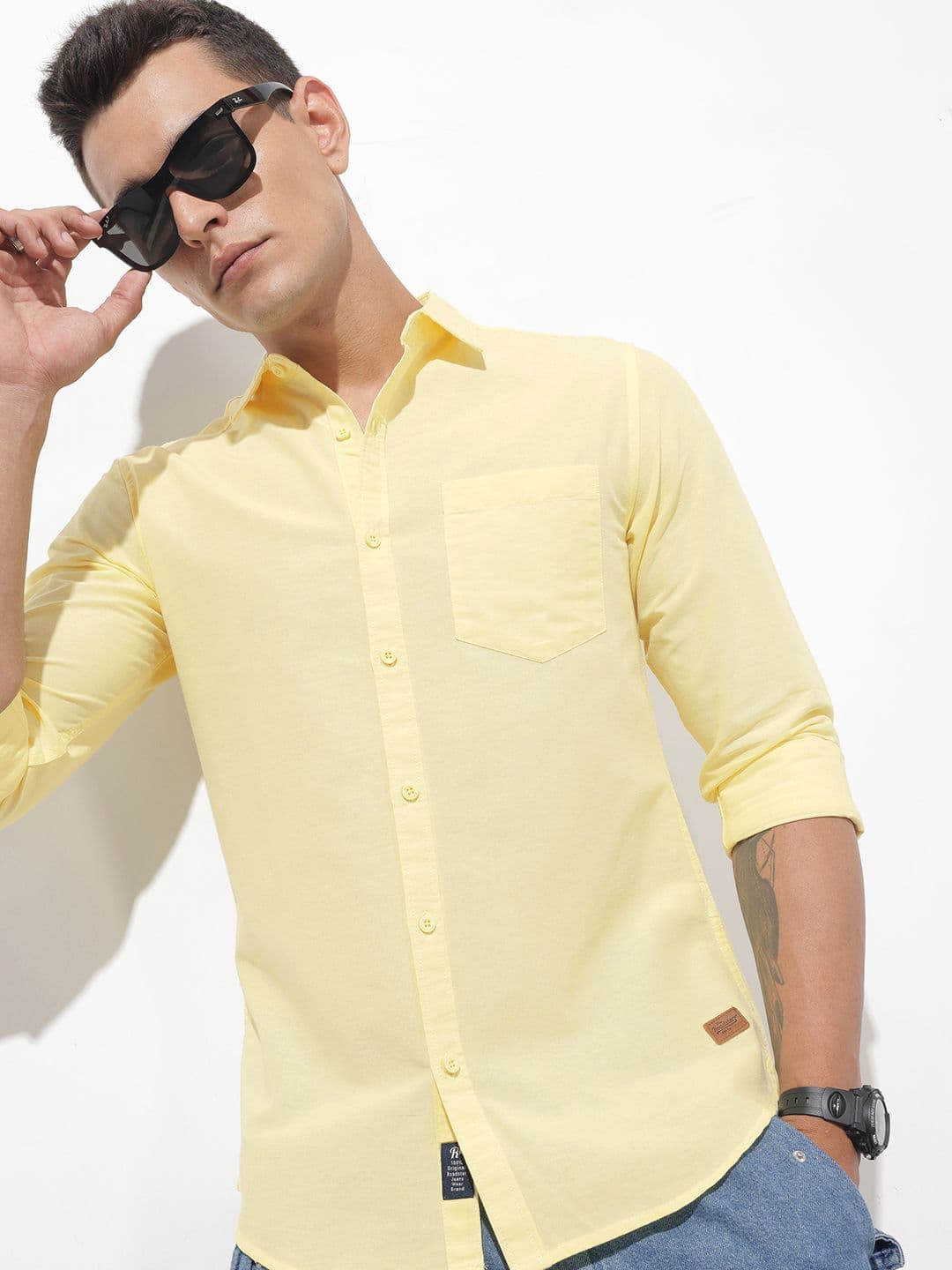The Roadster Lifestyle Co. Men Premium Linen Cotton Casual Shirt - view 1