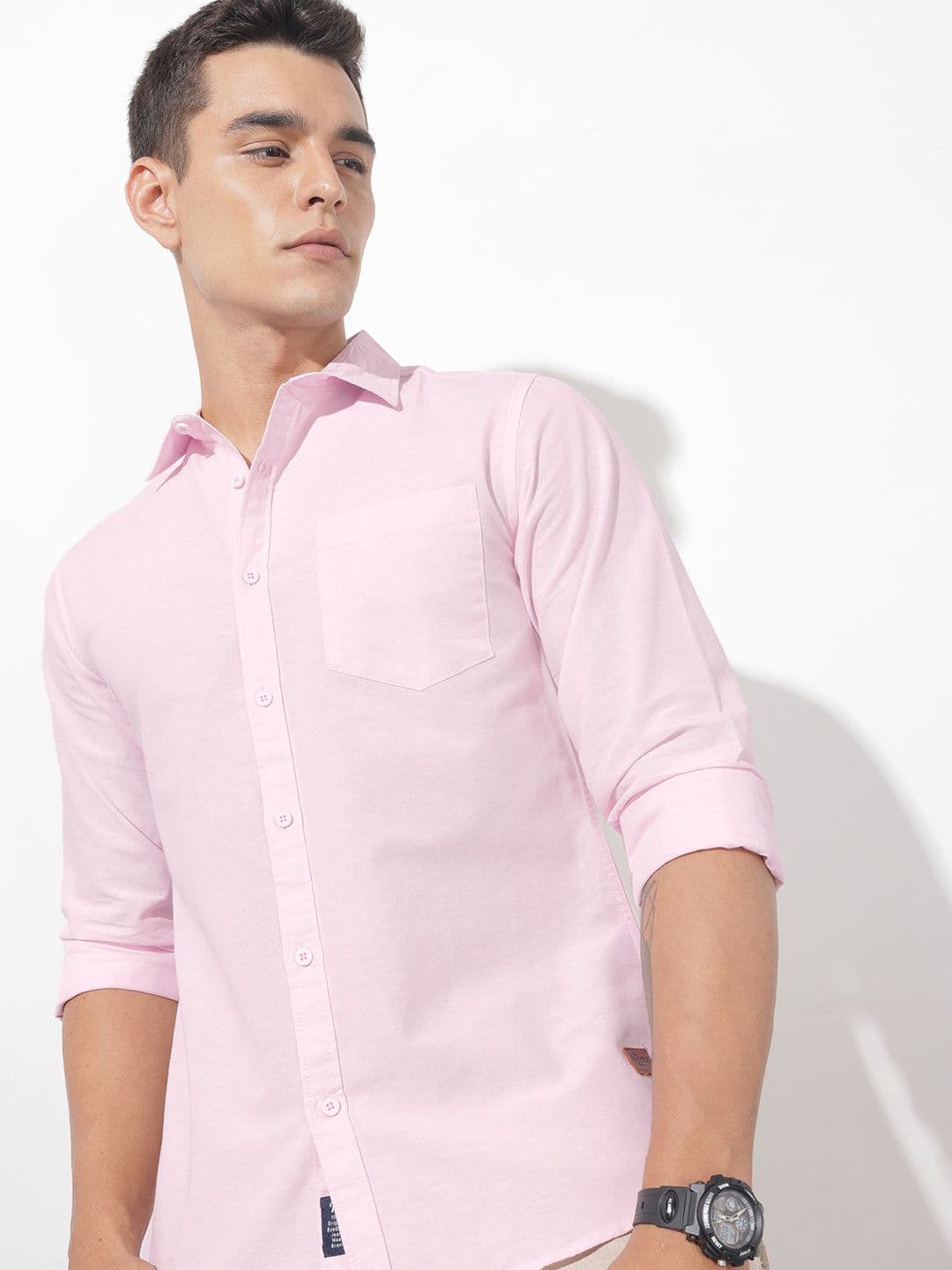The Roadster Lifestyle Co. Men Premium Linen Cotton Casual Shirt - view 1