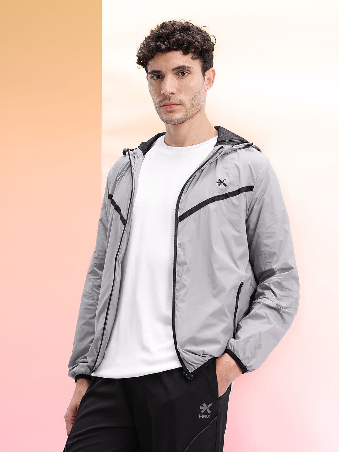HRX by Hrithik Roshan Hooded Sporty Jacket - view 1