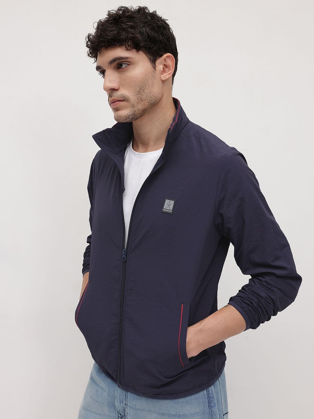 The Roadster Life Co. Mock Collar Tailored Jacket - view 1