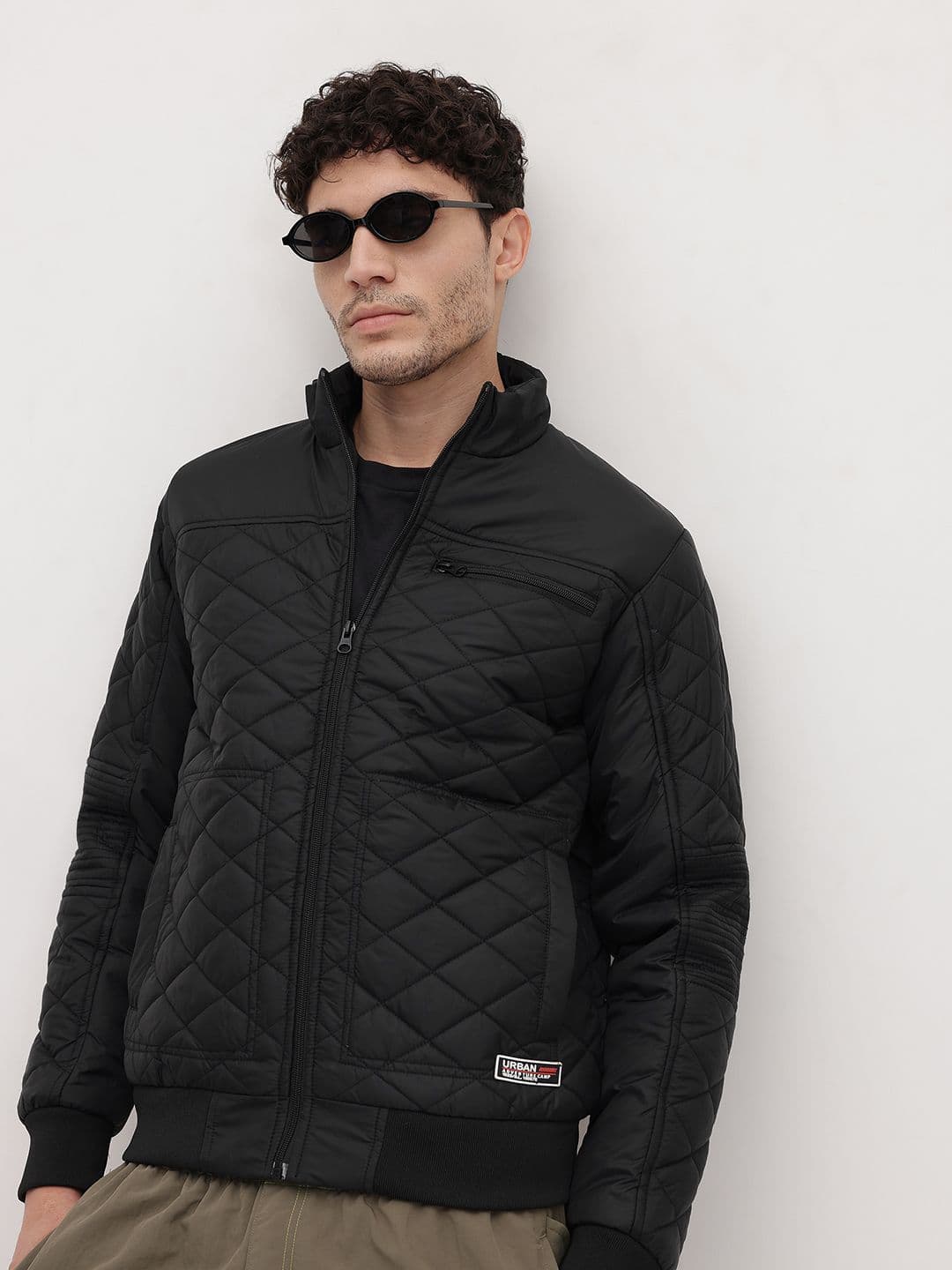 The Roadster Life Co. Mock Collar Quilted Jacket - view 1