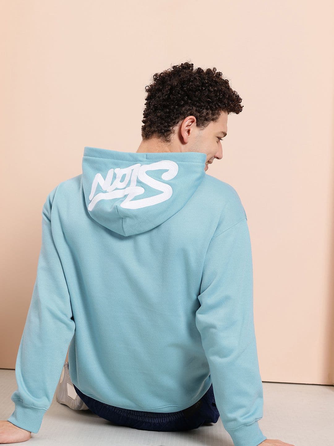 Mast & Harbour Applique Detail Hooded Sweatshirt - view 1