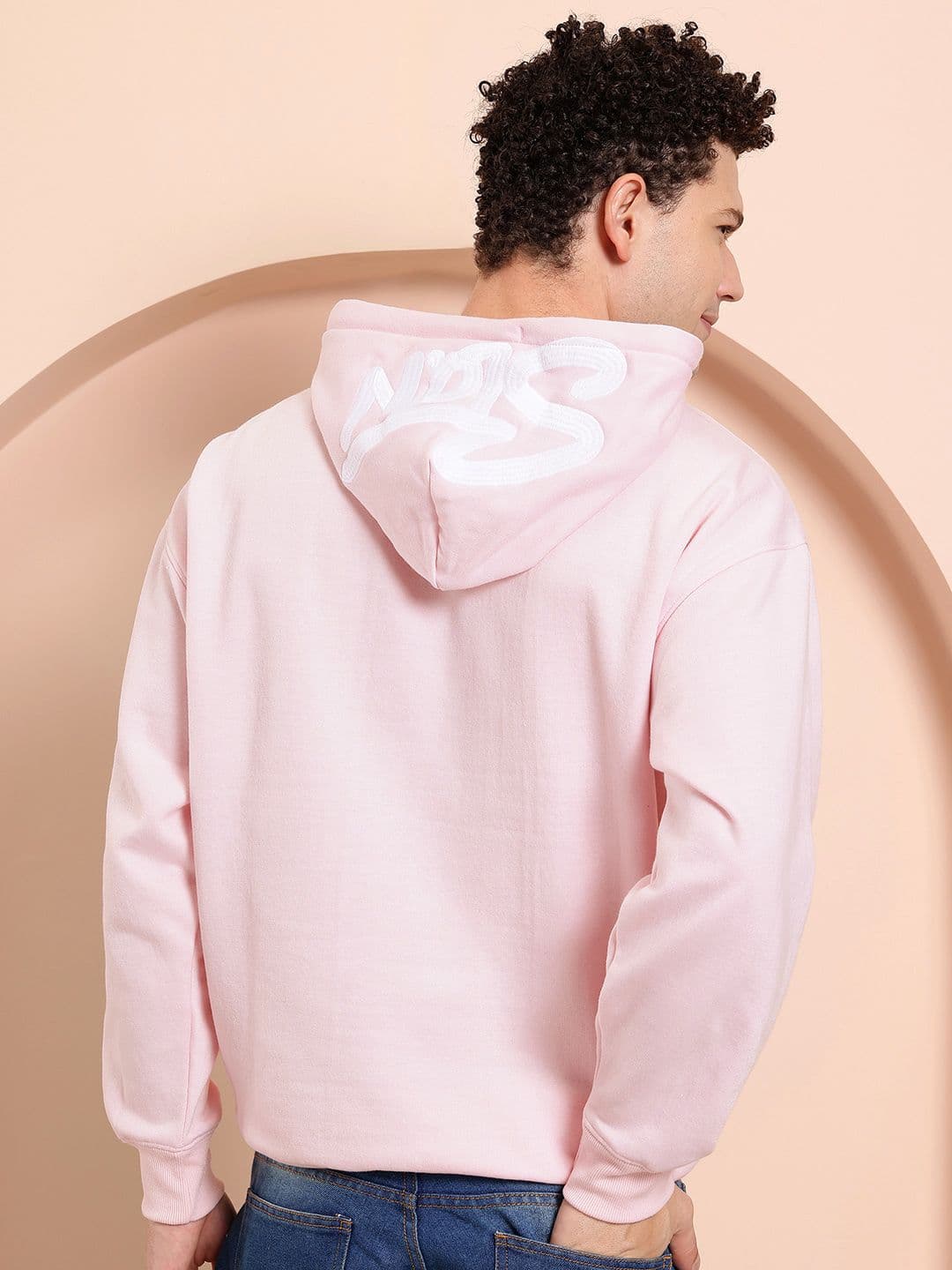 Mast & Harbour Applique Detail Hooded Sweatshirt - view 1