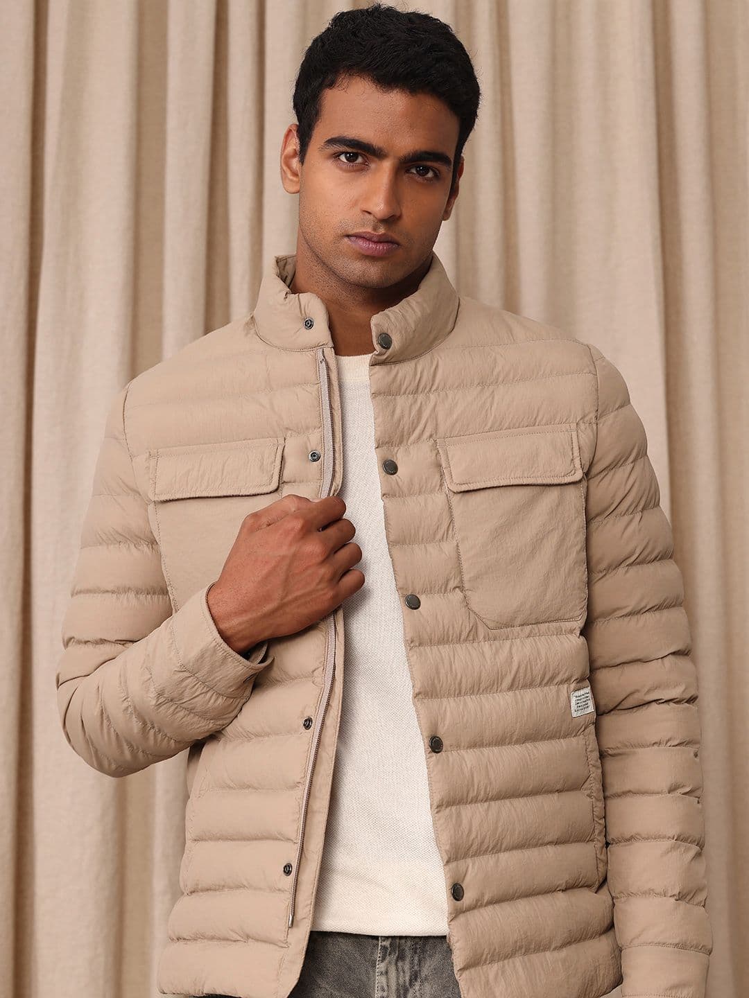 Mr Bowerbird Tailored Fit Puffer Jacket - view 1