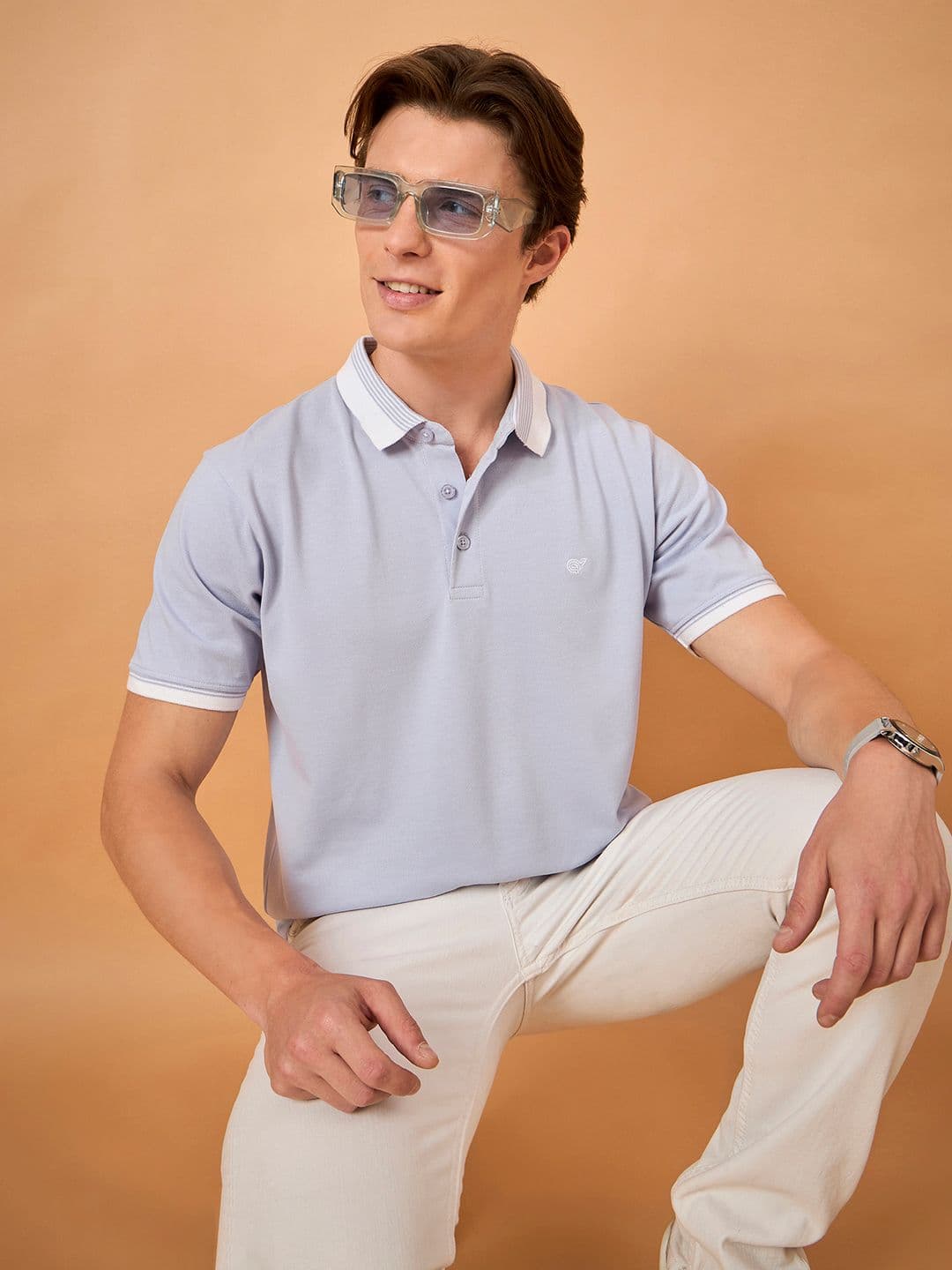 Club York Men Polo Collar T-shirt - view 1