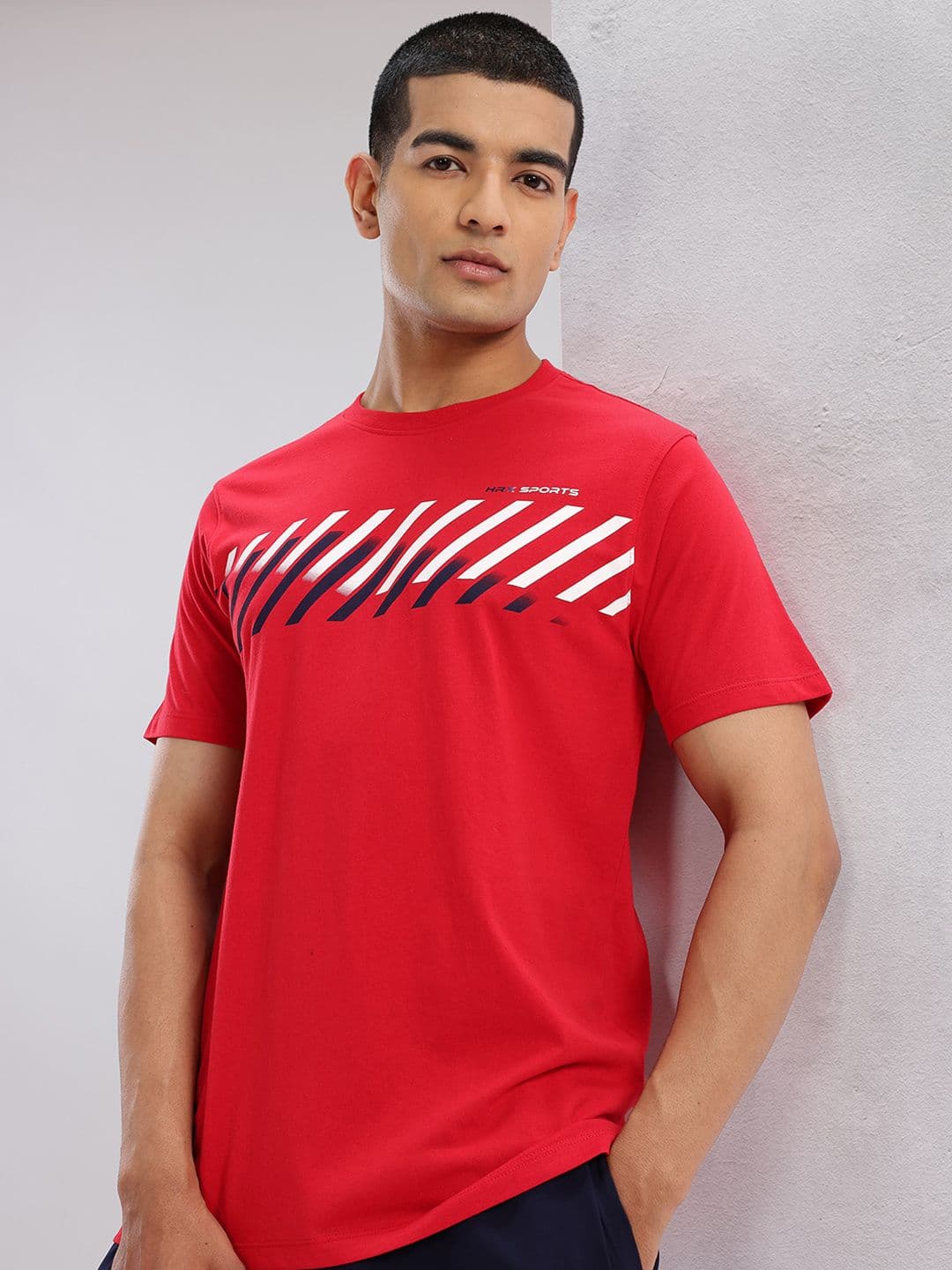 HRX by Hrithik Roshan Men Printed Lifestyle T-shirt - view 1
