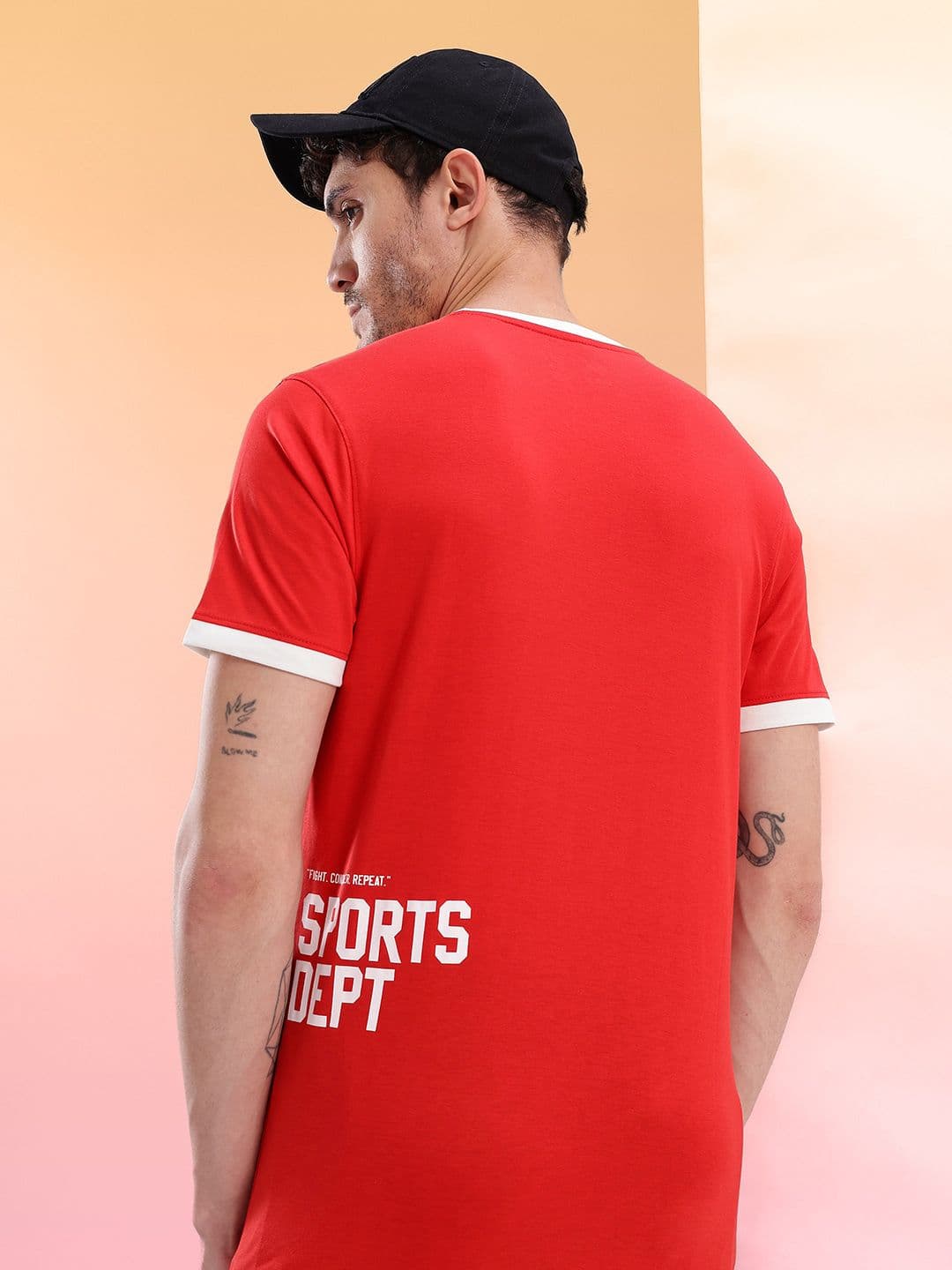 HRX by Hrithik Roshan Men Typography Printed T-shirt - view 1