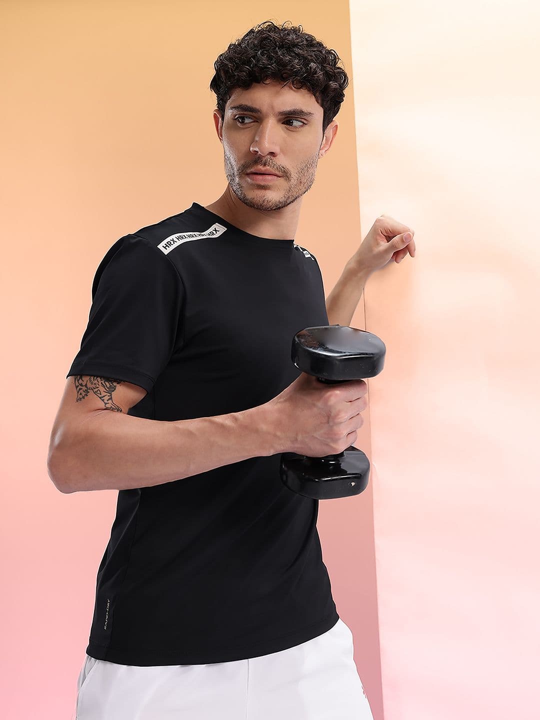 HRX by Hrithik Roshan Rapid-Dry Training T-shirt - view 1