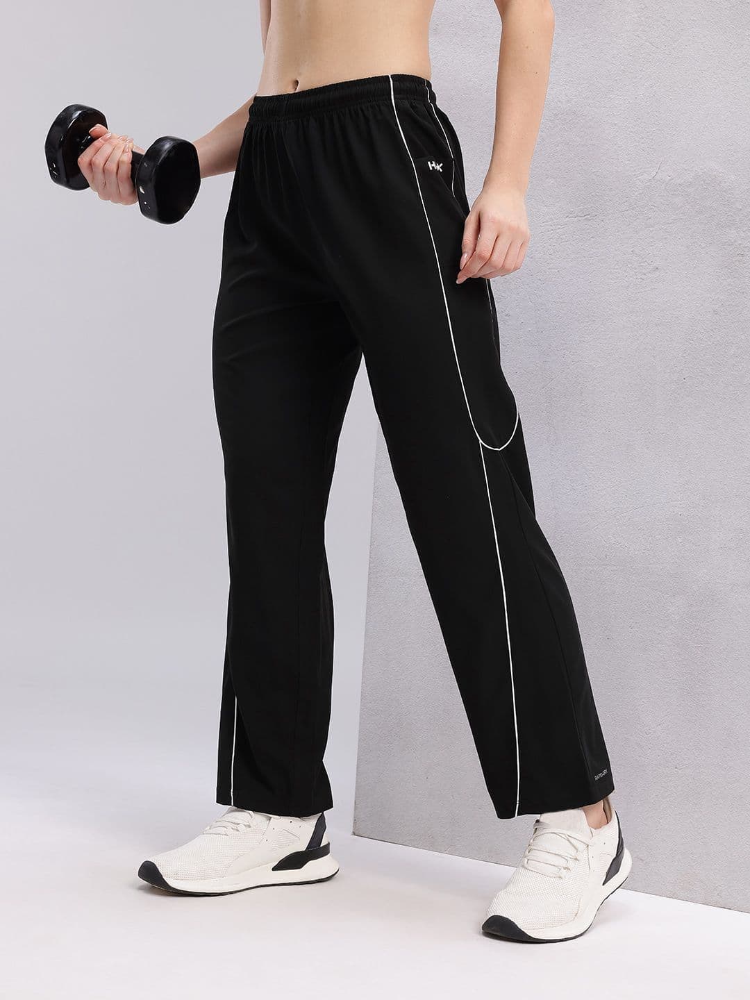 HRX by Hrithik Roshan Women Solid Track Pants - view 1