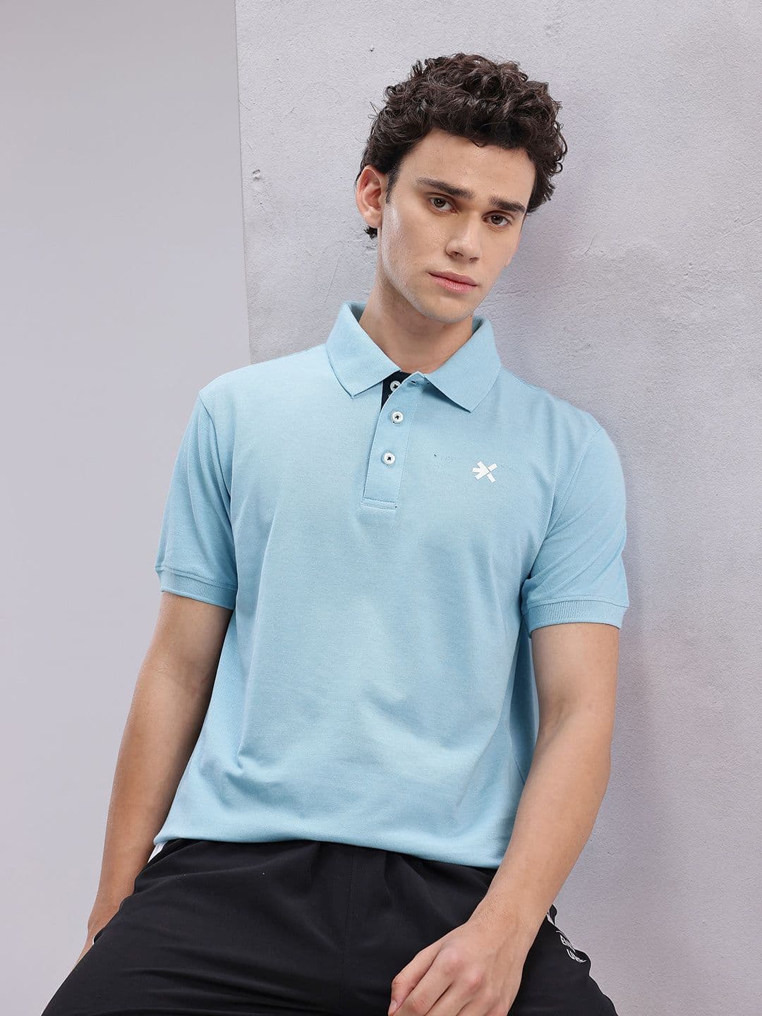 HRX by Hrithik Roshan Polo Collar T-shirt - view 1
