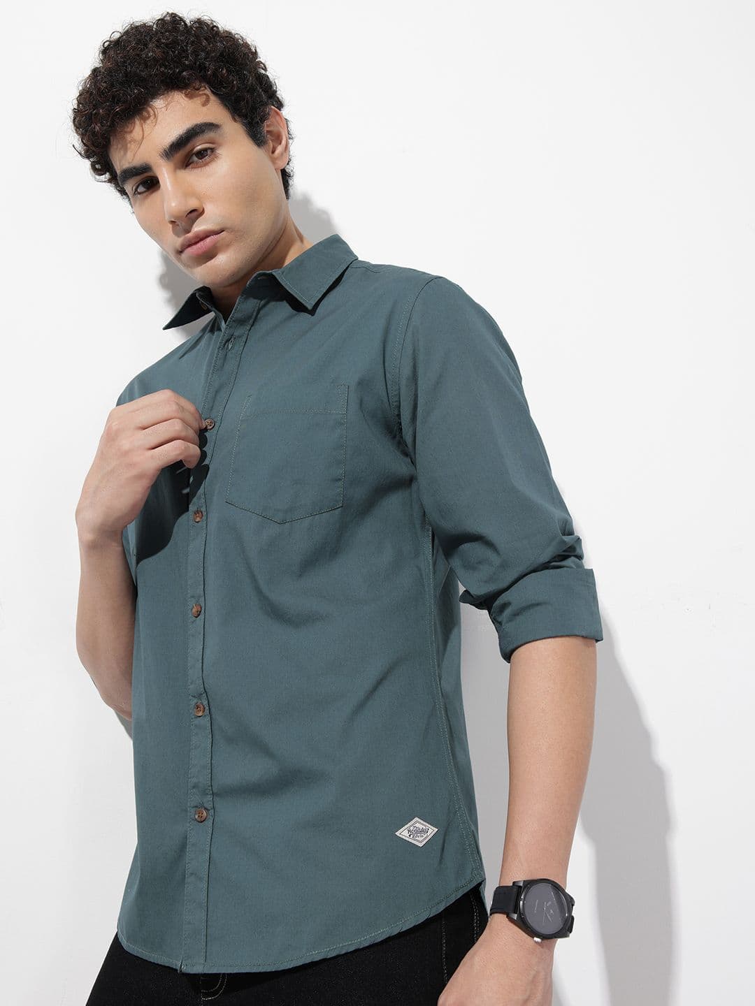 The Roadster Life Co. Pure Cotton Casual Shirt - view 1