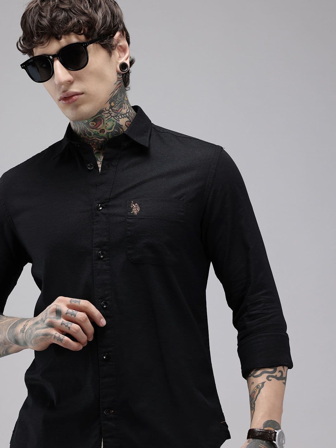 U.S. Polo Assn. Denim Co. Pure Cotton Casual Shirt - view 1